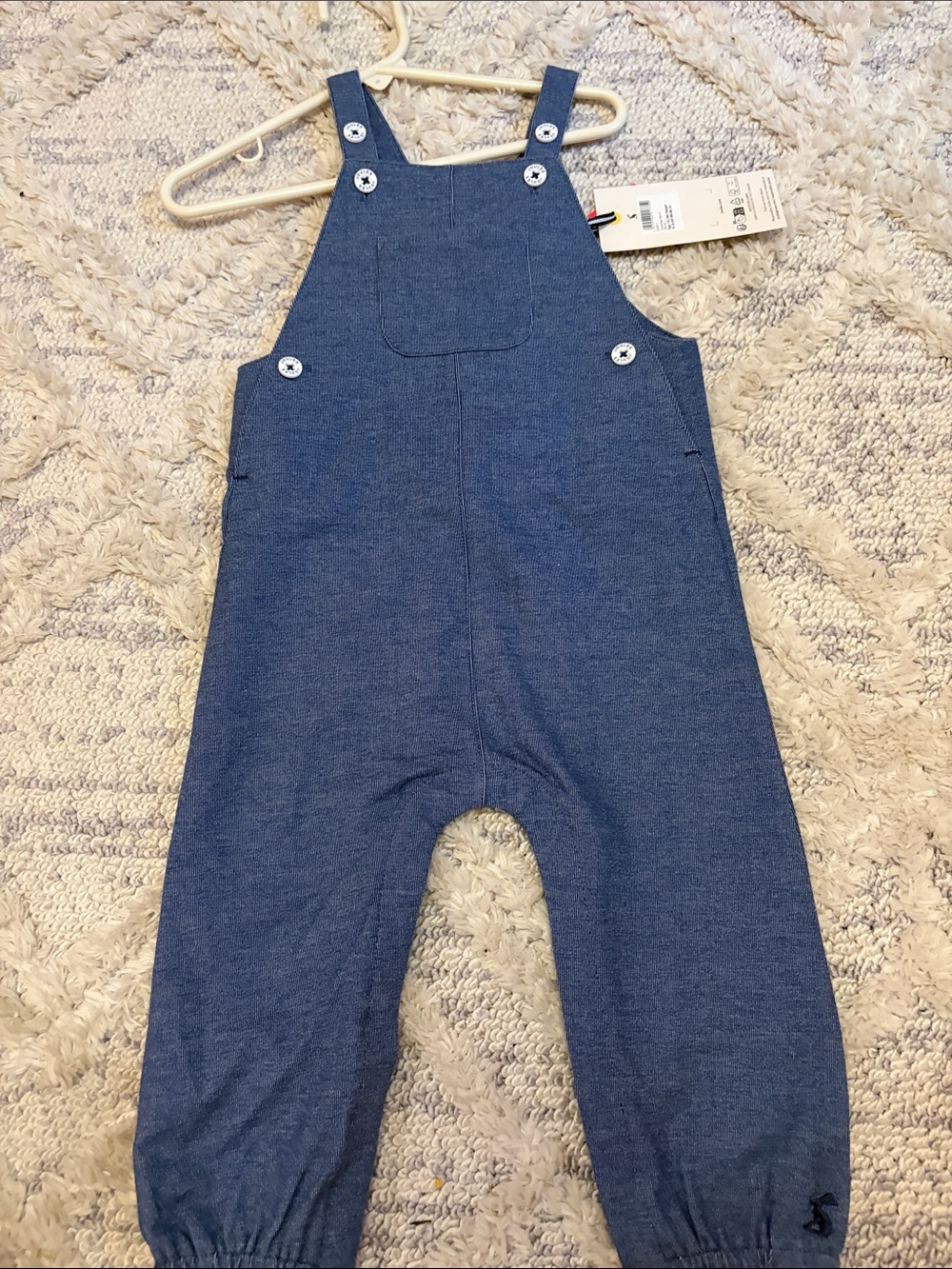 Joules Denim-Style Blue Kids Overalls